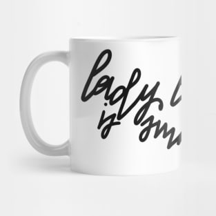 lady luck is smiling - GeekySmartArt Mug